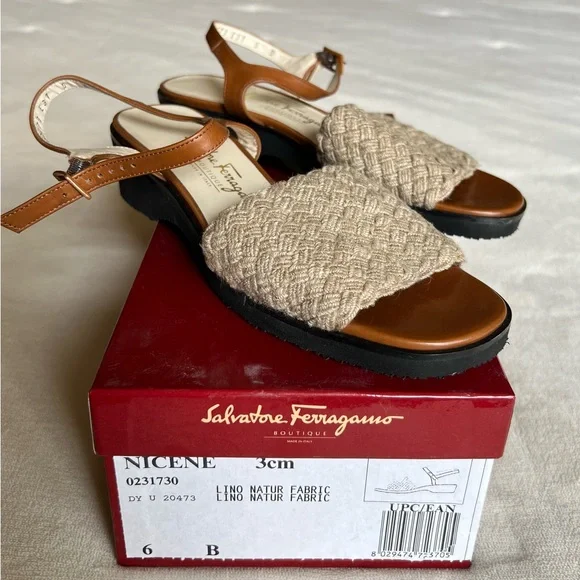Salvatore Ferragamo | Shoes | Salvatore Ferragamo Tan And  display picture 1